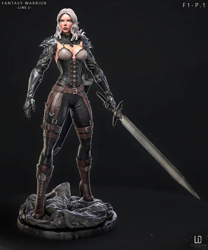STL - Guerrera Fantasía Línea 2