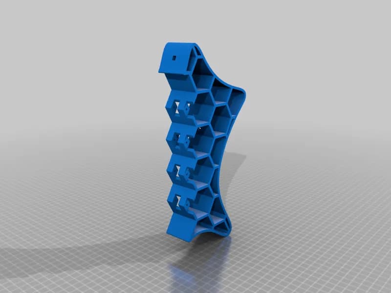STL - Guitarra ergonómica render 5