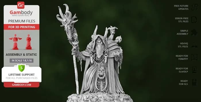 STL - gul'dan gambody render 2
