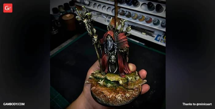 STL - gul'dan gambody render 3