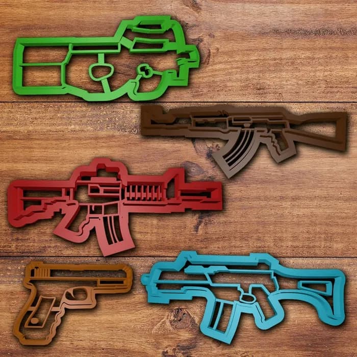 guns cookie cutter