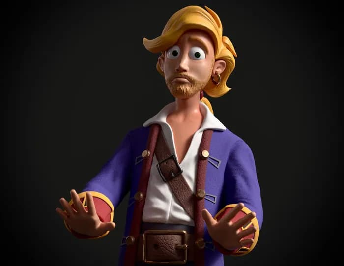 STL - guybrush fan art