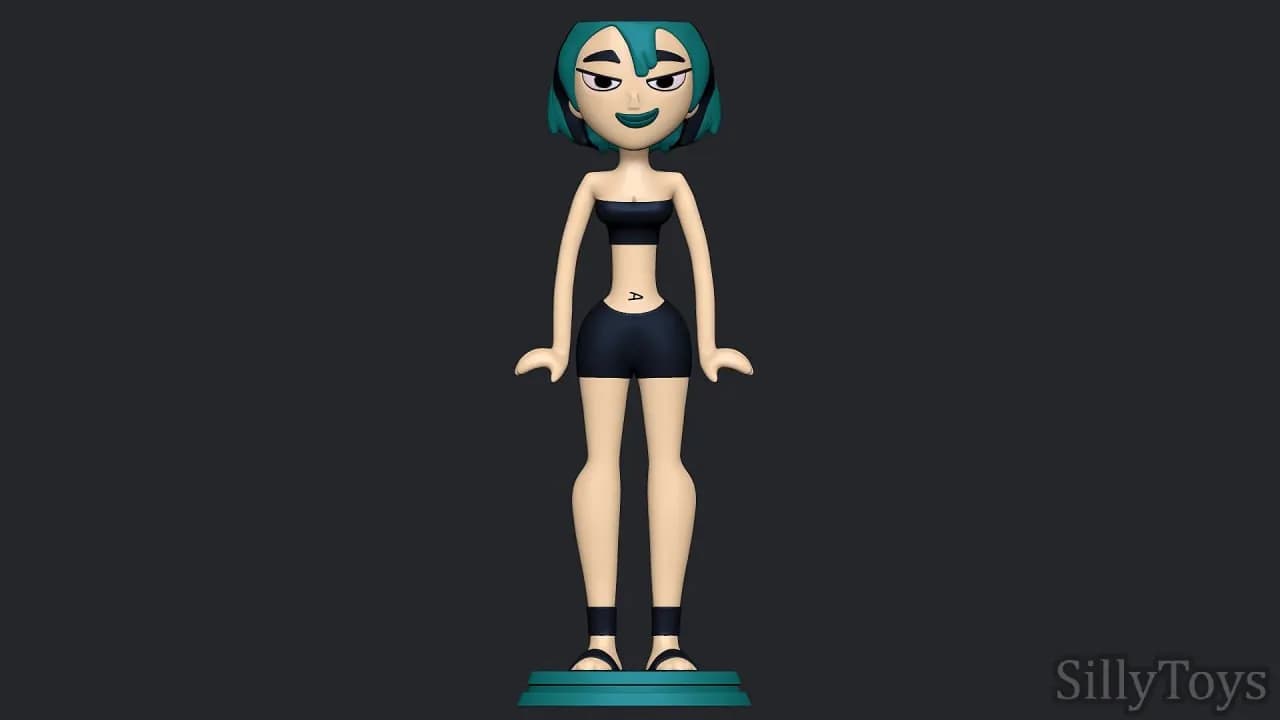 STL - Gwen Total Drama Figura