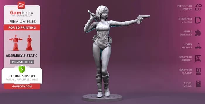 STL - gwenpool marvel