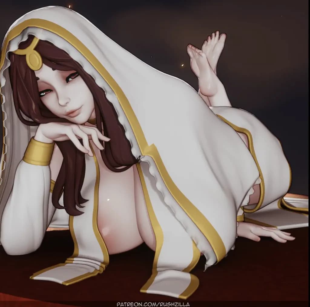 STL - Gwynevere, Princesa de Anor Londo render 2