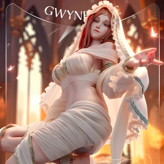 STL - Gwynevere, Princesa del Sol Oscuro