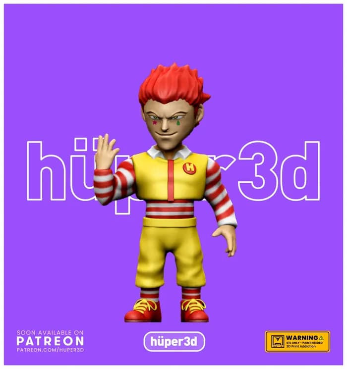 STL - hüper3d hisoka