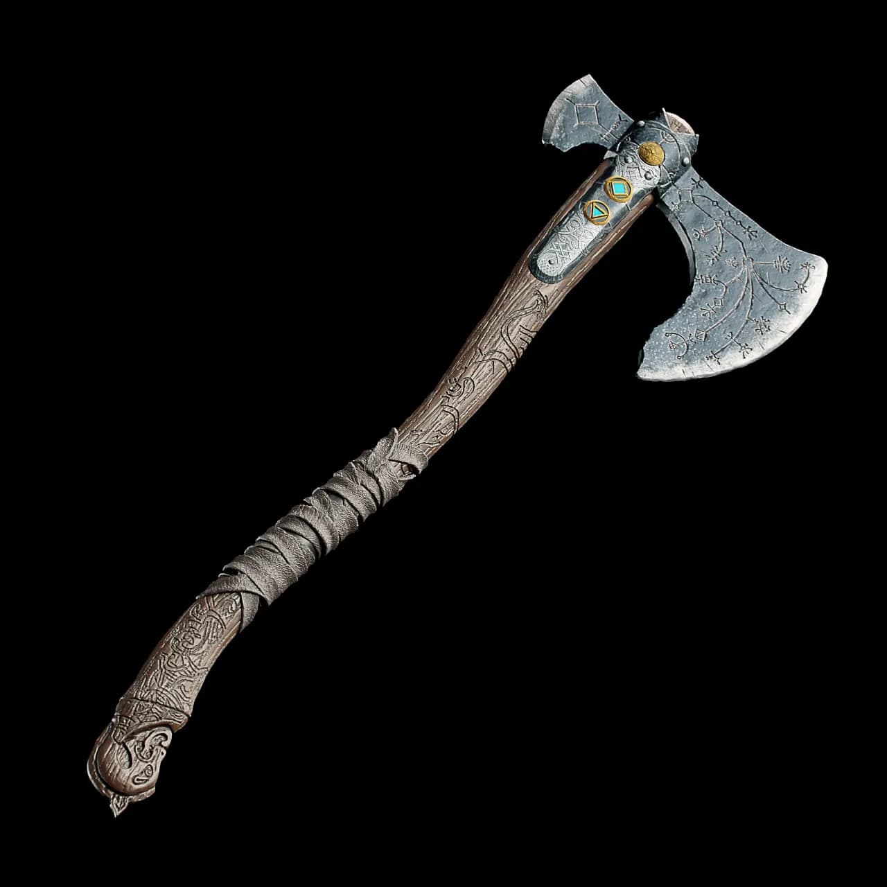 STL - hacha de guerra vikinga