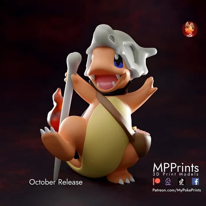 STL - halloween charmander