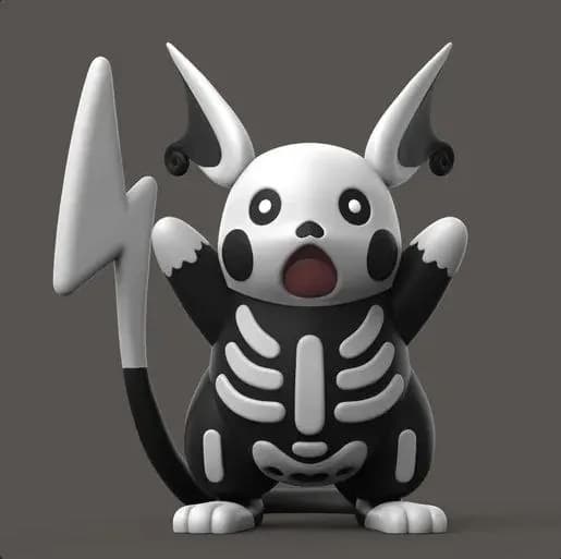 STL - halloween pikachu