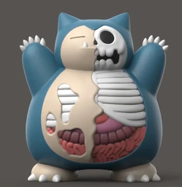 STL - halloween snorlax