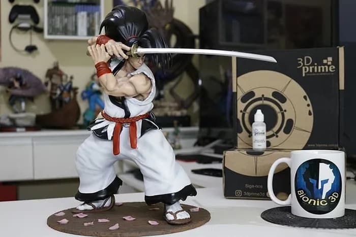 STL - haohmaru from samurai shodown