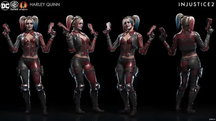 STL - harley quinn animated
