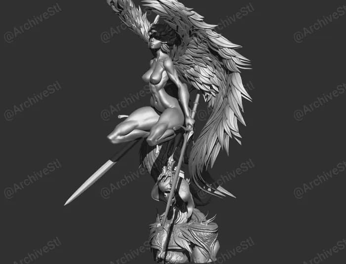 STL - harpy render 2