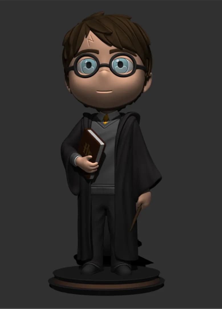 STL - Harry Potter Figura Chibi