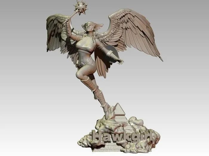 STL - hawkgirl