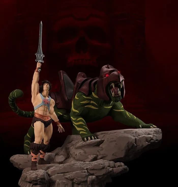 STL - He Man y Battle Cat 2