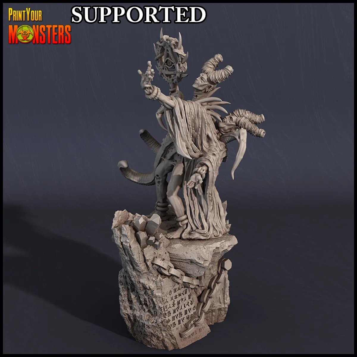 STL - Hechicero del Culto Oscuro