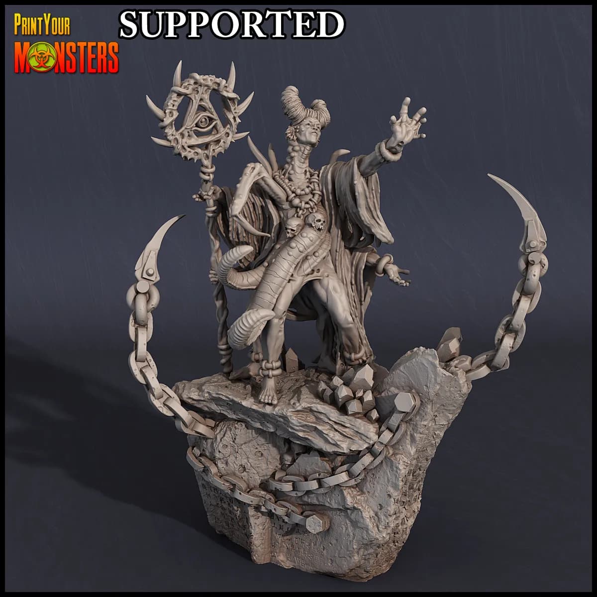 STL - Hechicero del Culto Oscuro