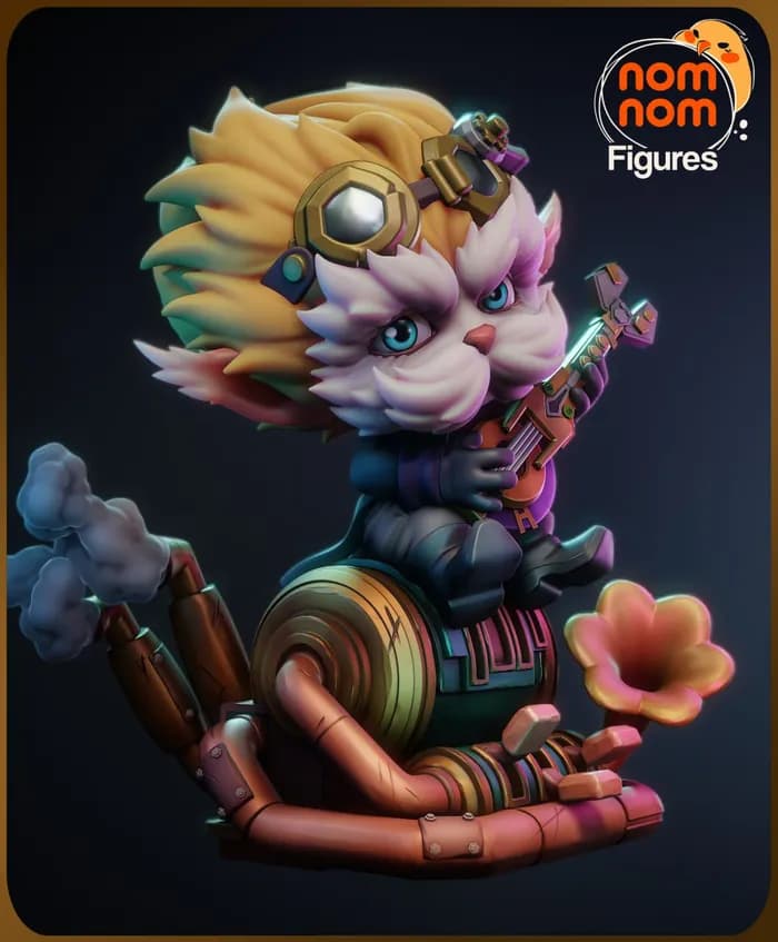 STL - heimerdinger render 3