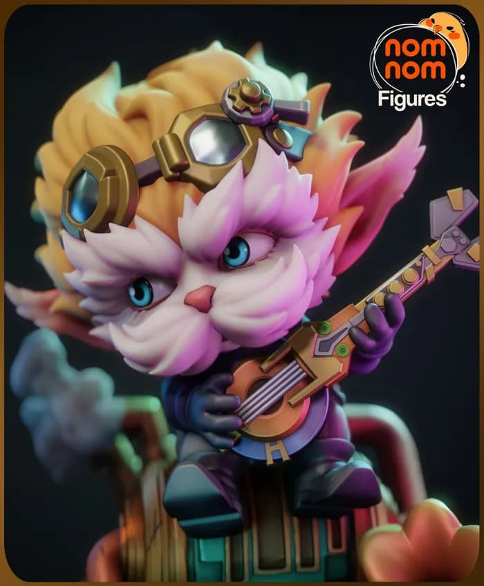 STL - heimerdinger render 4