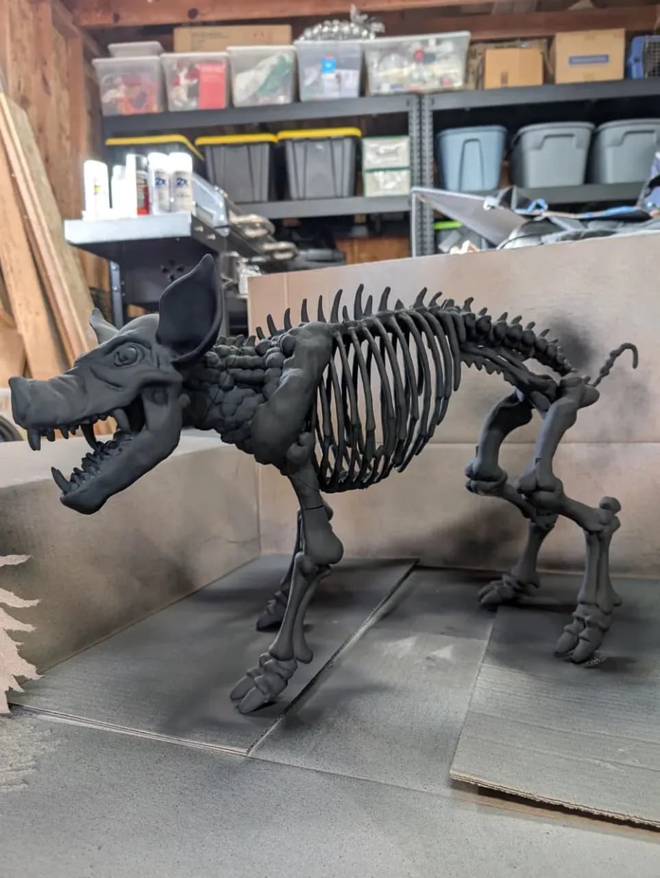 STL - Hell Hog detallado render 2