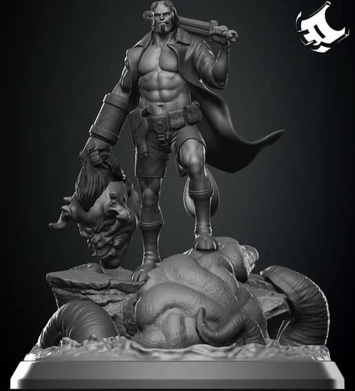 STL - hellboy v3