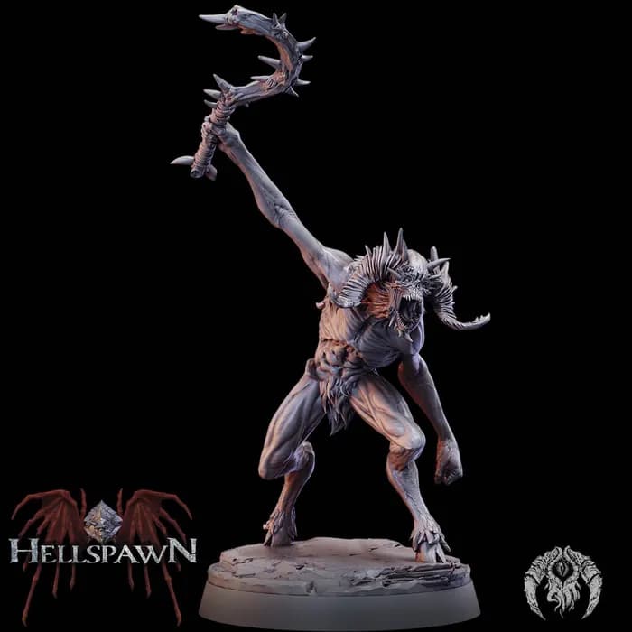 STL - Hellspawn demonio de fantasía