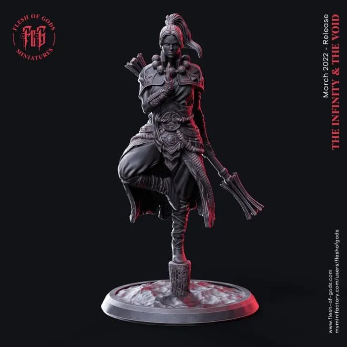 STL - hero thalia the monk