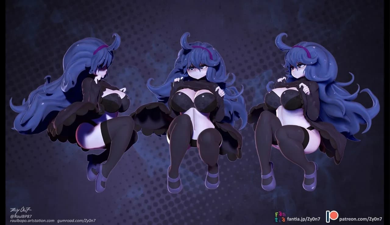 STL - Hex Maniac cosplay figura
