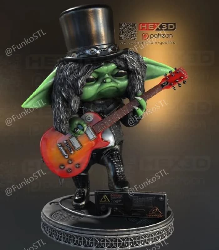 STL - hex3d babyslash sweetchild o mine