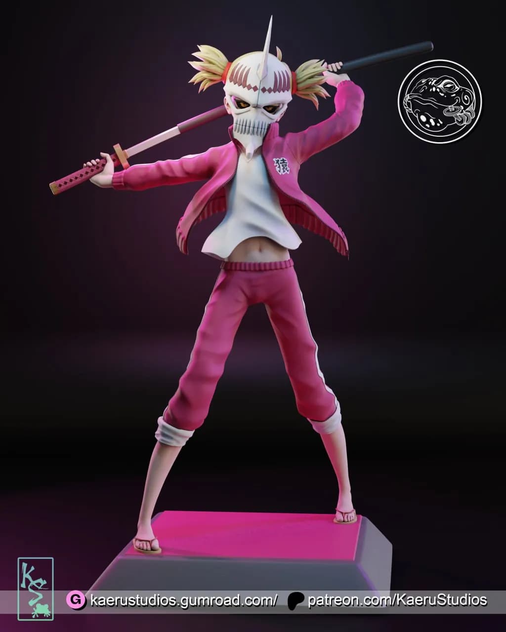 STL - Hiyori Sarugaki render 2