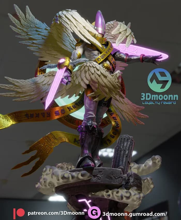 STL - holyangemon render 3