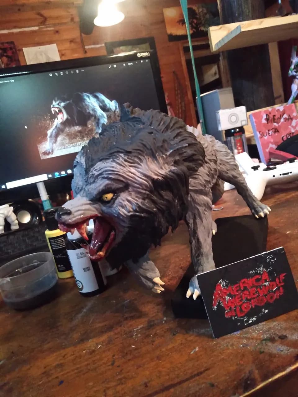 STL - Hombre lobo de Londres