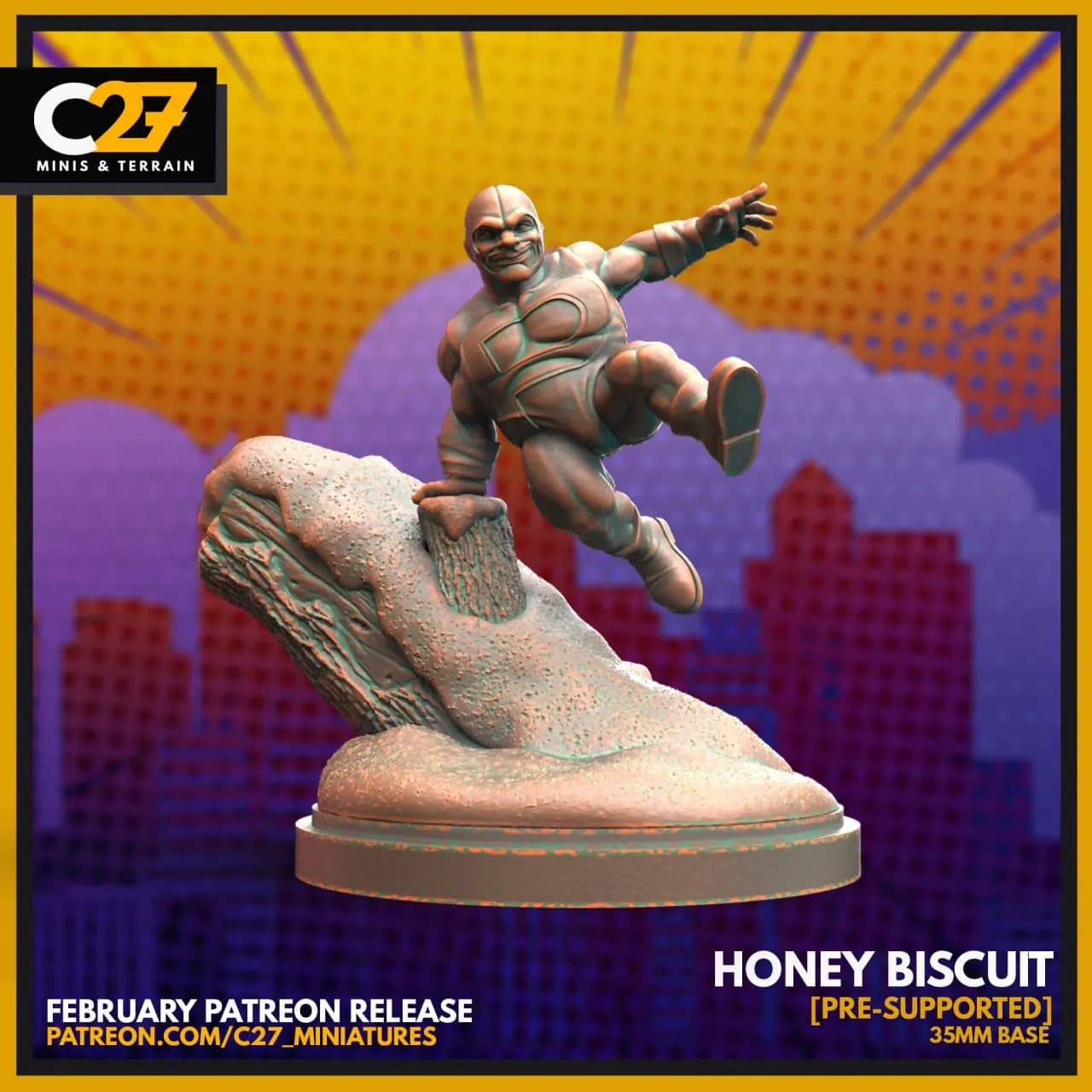 STL - Honey Biscuit figura de acción