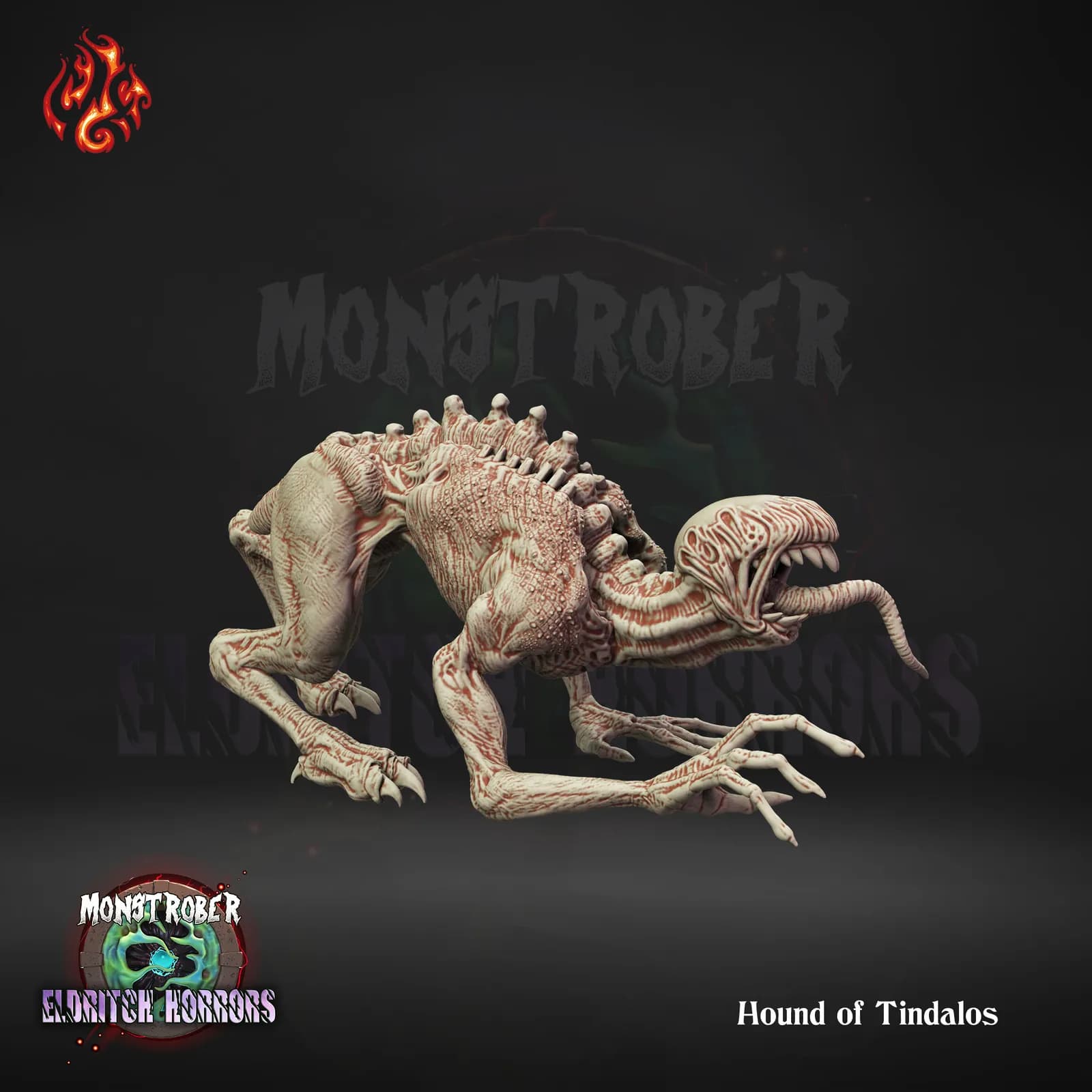 STL - Hound of Tindalos Horror render 3