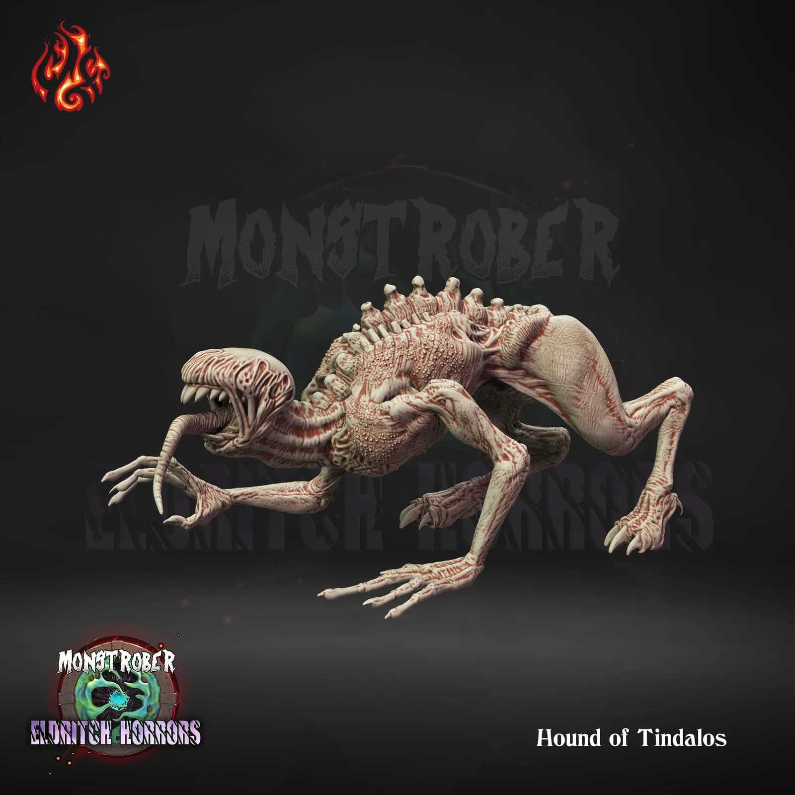 STL - Hound of Tindalos Horror render 4