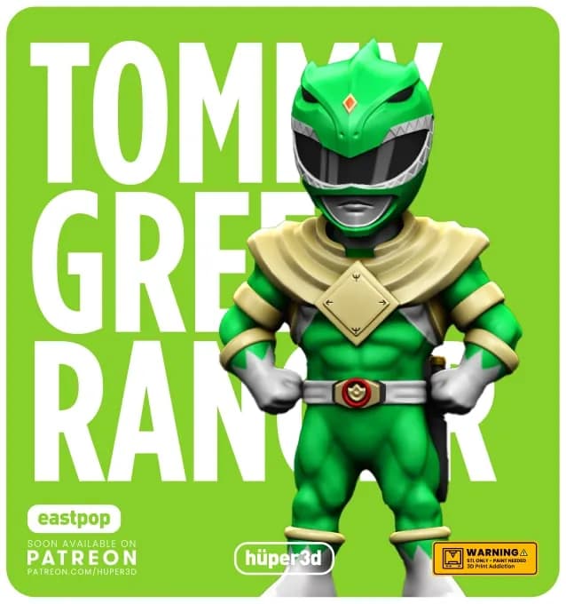 STL - hüper3d green ranger