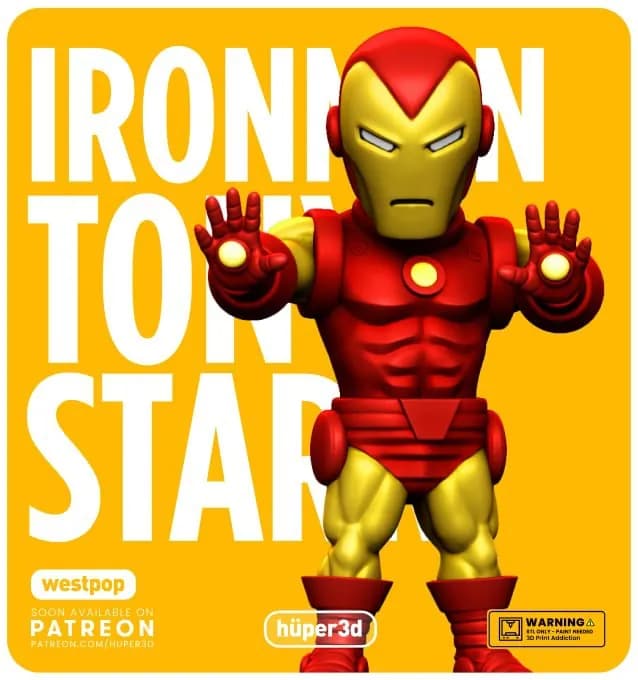 STL - hüper3d iron man