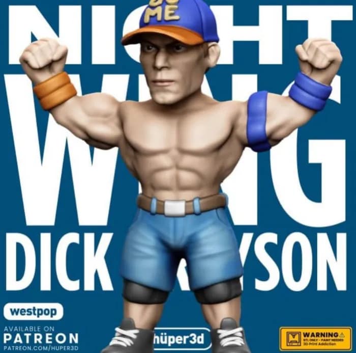 STL - hüper3d john cena
