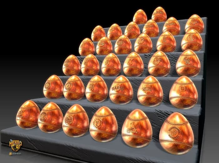 STL - Huevos de Pascua de Béisbol