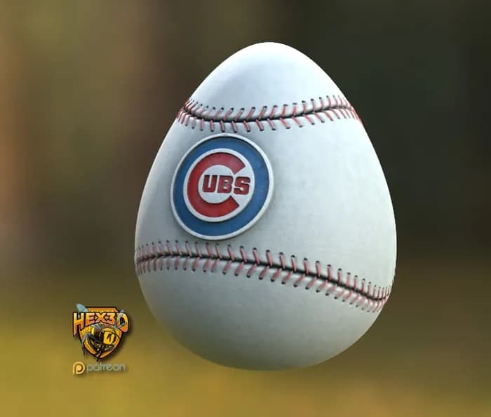 STL - Huevos de Pascua de Béisbol render 2