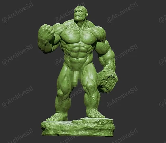 STL - hulk nsfw