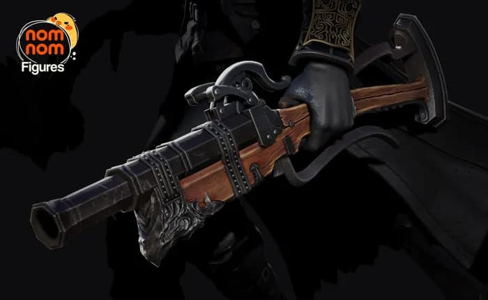 STL - hunter bloodborne render 2