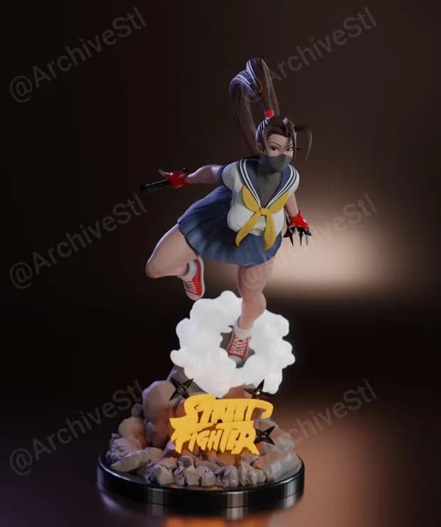 STL - Ibuki Street Fighter