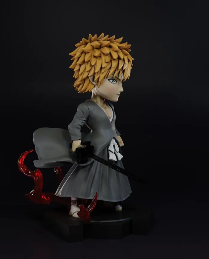STL - ichigo kurosaki render 3