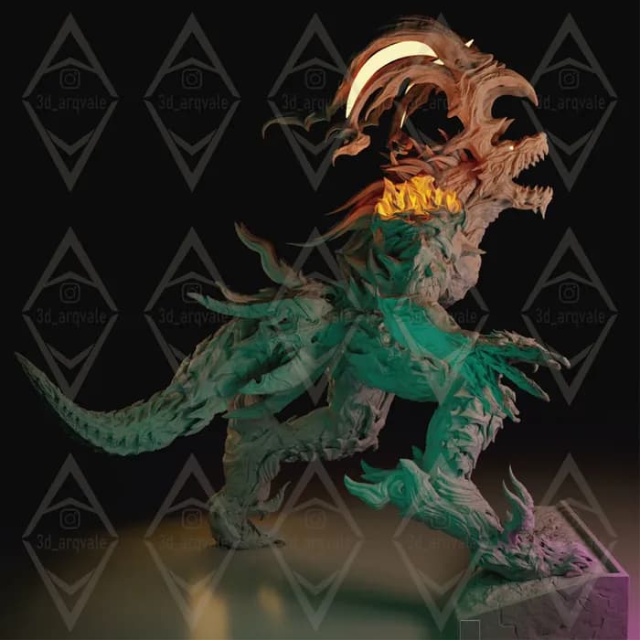 STL - ifrit ff 16 render 5
