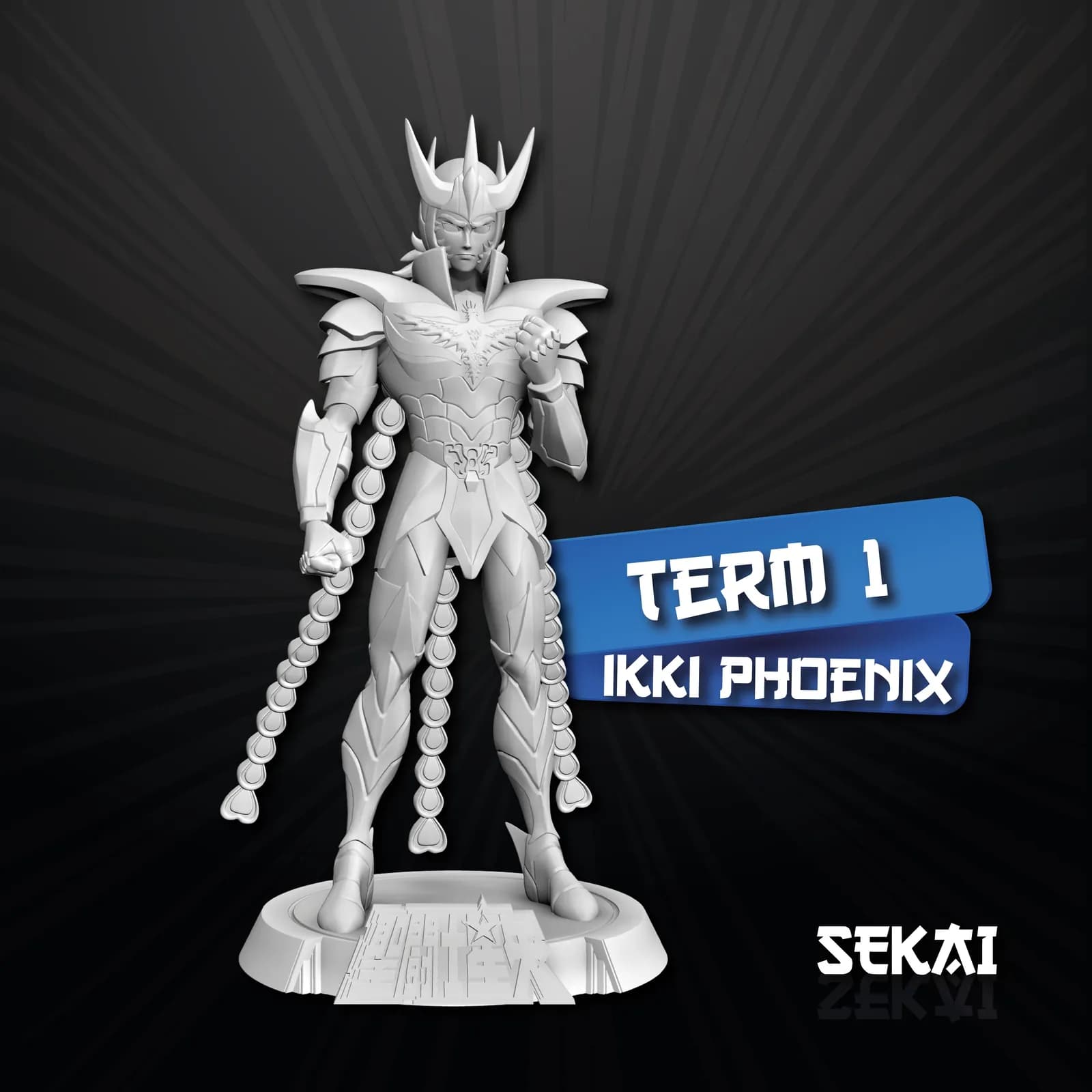 STL - Ikki de Fénix 2 render 2