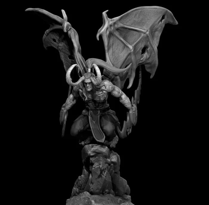STL - illidan stormrage 2 render 2