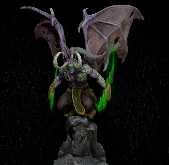 STL - illidan stormrage 2 render 3